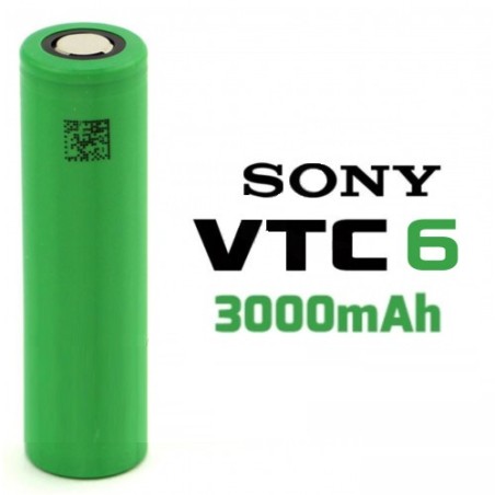 Batteria Sony VTC6 IMR 18650 30000 mAh 35A 1Pz