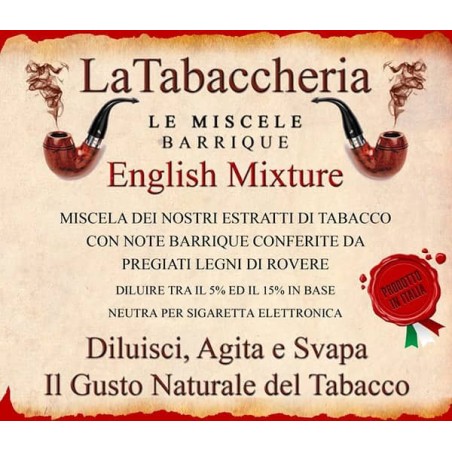 La Tabaccheria Flavor Miscele Barrique English Mixture 10ml
