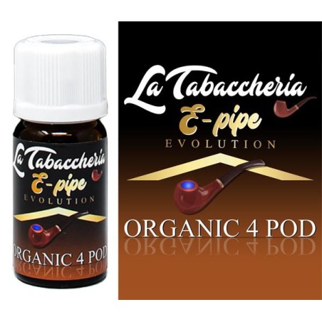 La Tabaccheria Flavor Organic 4Pod Black E-Pipe 10ml