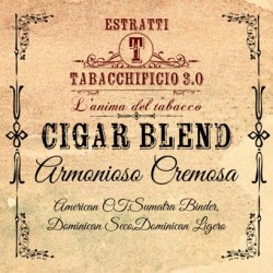 Tabacchificio 3 Cigar Blend Armoniosa Cremosa 20ml
