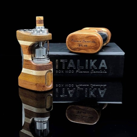 Italika Franco Camicia Futura Wood Box Mod BF Mechanica 23mm