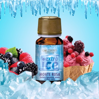 Goldwave Extra Ice Aroma Concentrato Monte Rosa 10 ml