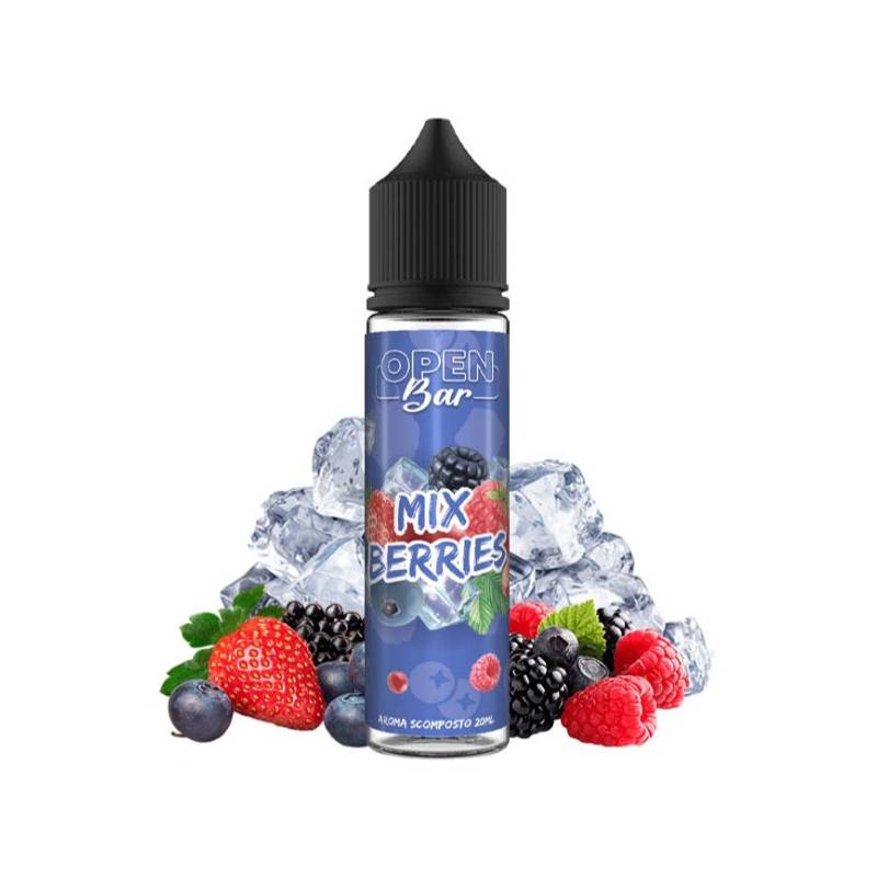 Strawberry Kiwi Open Bar Liquid Shot 20ml