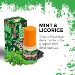 Vaporart Liquido Pronto Aroma Mint & LIcorice 10 ml