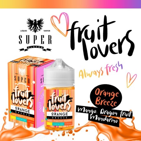 Super Flavor Fruit Lovers Mix Series E-Liquid Orange Breeze 50ml